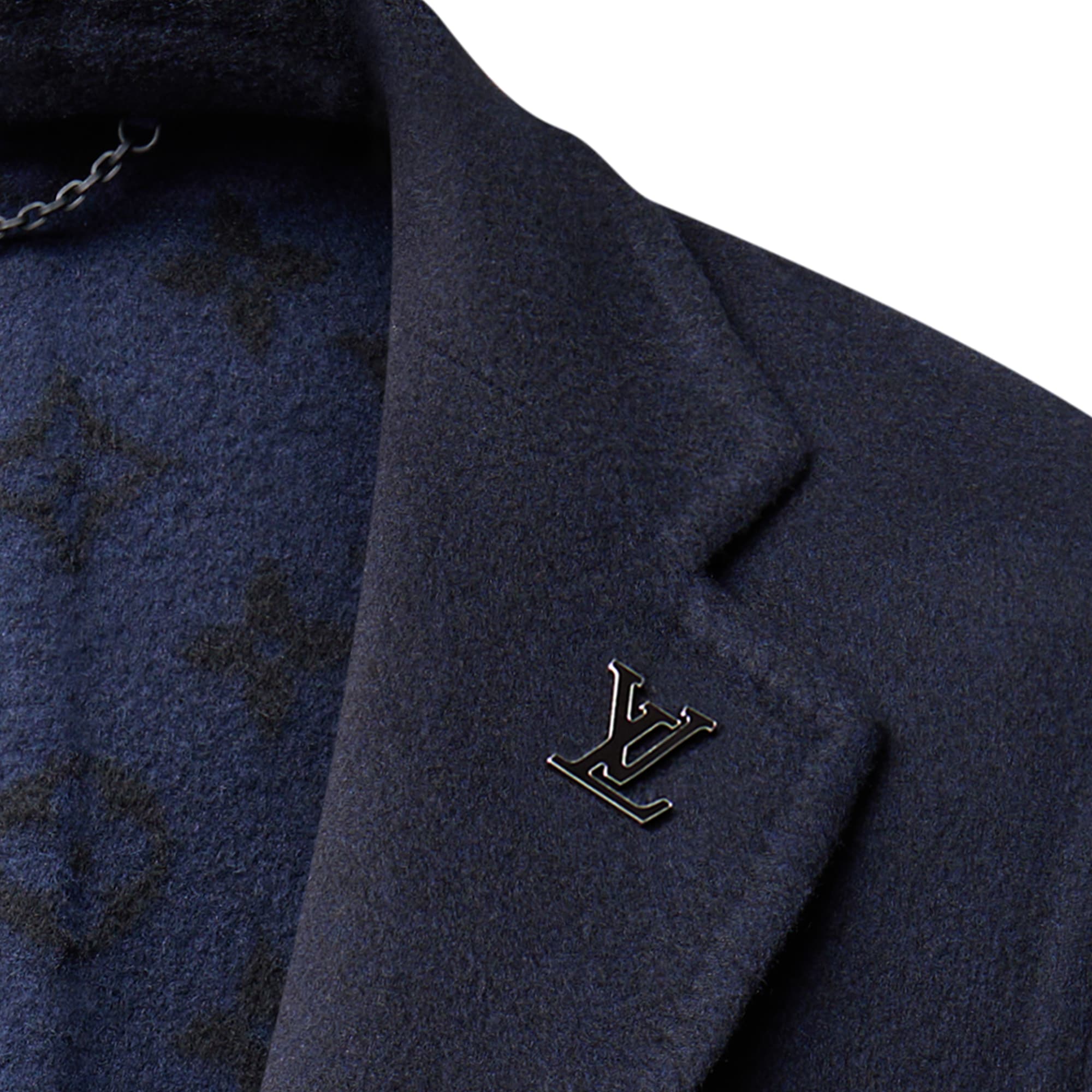 Men - Cashmere Double Face Coat  Men Ready-to-Wear Outerwear and Coats | LOUIS VUITTON (Product zoom)