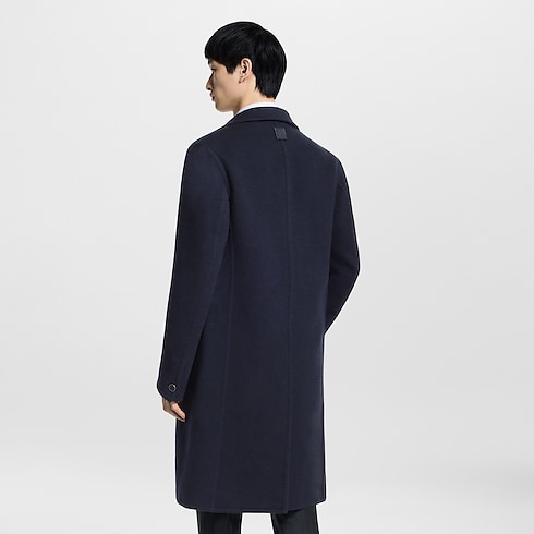 Men - Cashmere Double Face Coat Men Ready-to-Wear Outerwear and Coats | LOUIS VUITTON (Product zoom)