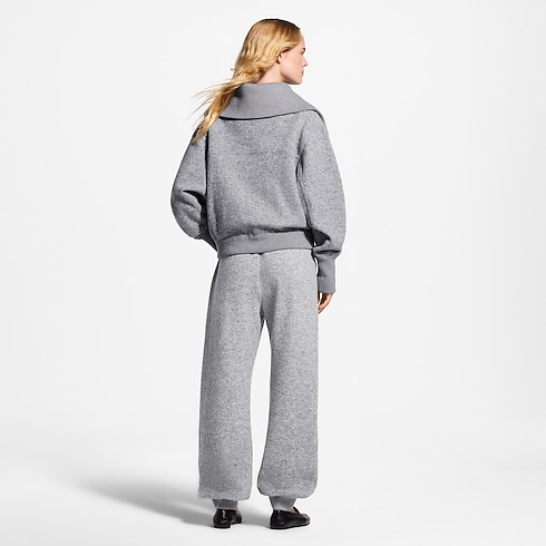Women - Cashmere Jogging Bottoms Women Ready-to-Wear New In Ready-to-wear | LOUIS VUITTON (Product zoom)
