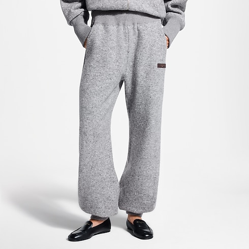Women - Cashmere Jogging Bottoms Women Ready-to-Wear New In Ready-to-wear | LOUIS VUITTON (Product zoom)