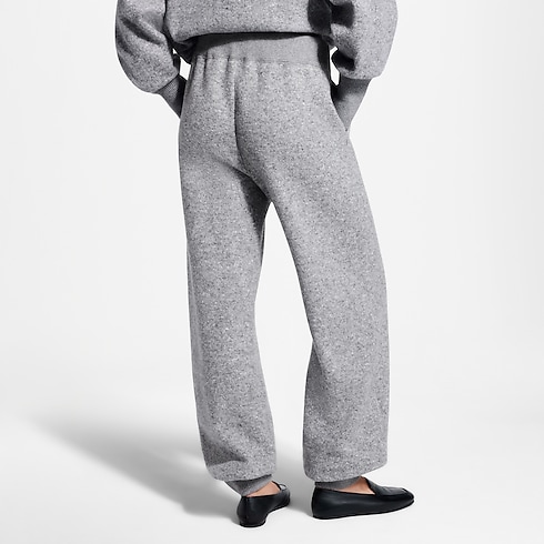 Women - Cashmere Jogging Bottoms Women Ready-to-Wear New In Ready-to-wear | LOUIS VUITTON (Product zoom)