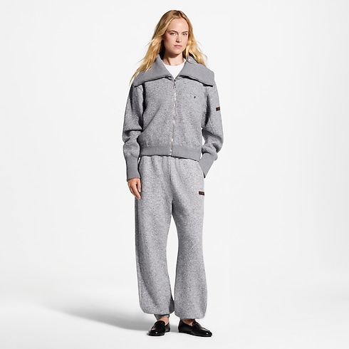 Women - Cashmere Jogging Bottoms Women Ready-to-Wear New In Ready-to-wear | LOUIS VUITTON (Product zoom)