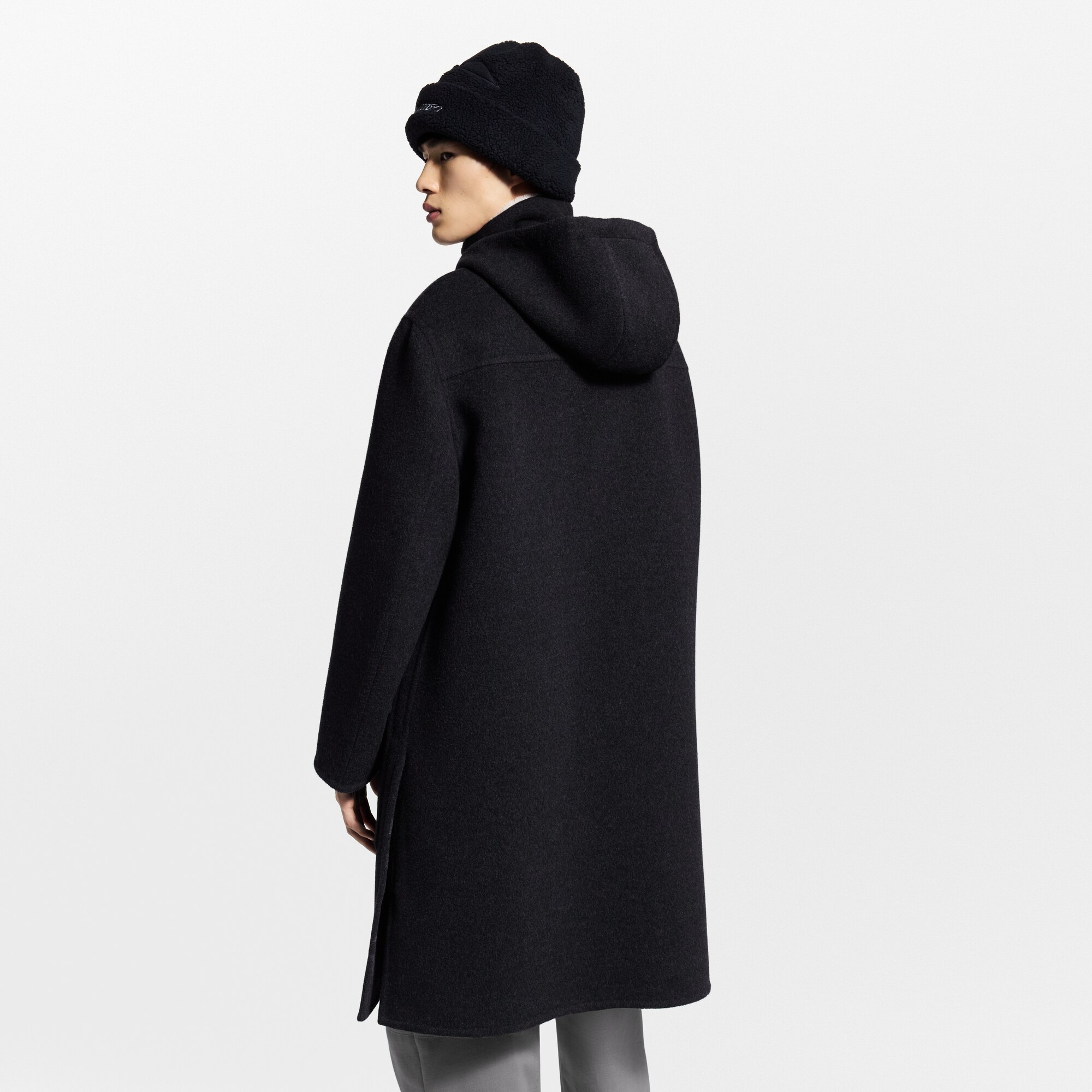 Men - Cashmere-Silk Blend Double Face Coat  Men Ready-to-Wear Outerwear and Coats | LOUIS VUITTON (Product zoom)
