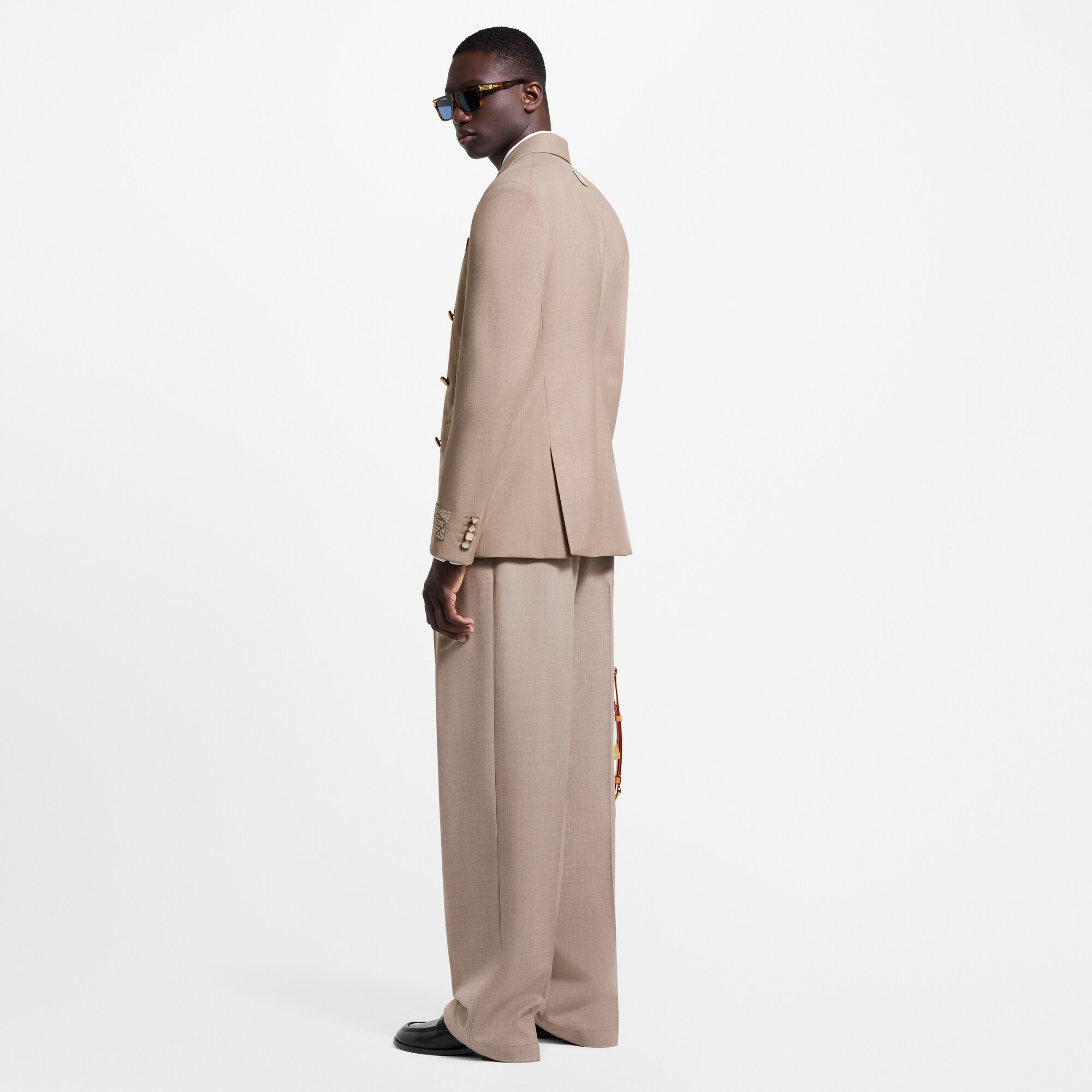 Men - Casual Drawstring Trousers  Men Ready-to-Wear Trousers | LOUIS VUITTON (Product zoom)