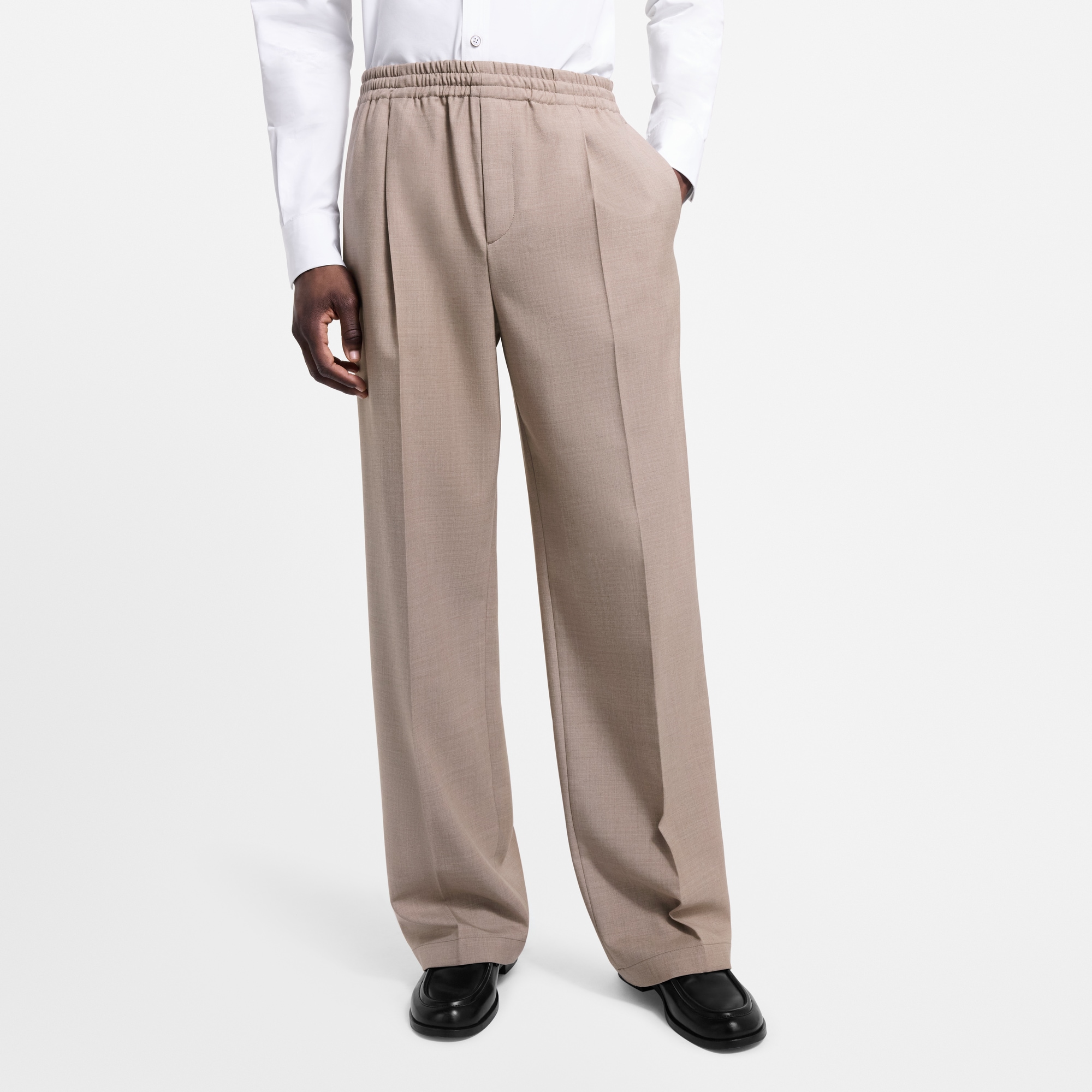 Men - Casual Drawstring Trousers  Men Ready-to-Wear Trousers | LOUIS VUITTON (Product zoom)