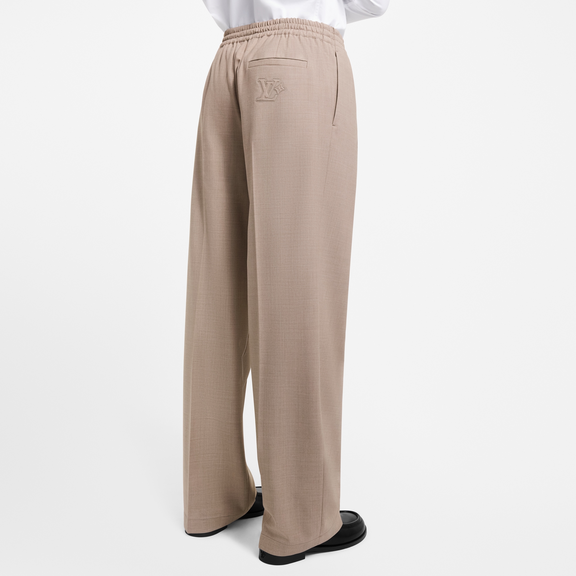 Men - Casual Drawstring Trousers  Men Ready-to-Wear Trousers | LOUIS VUITTON (Product zoom)