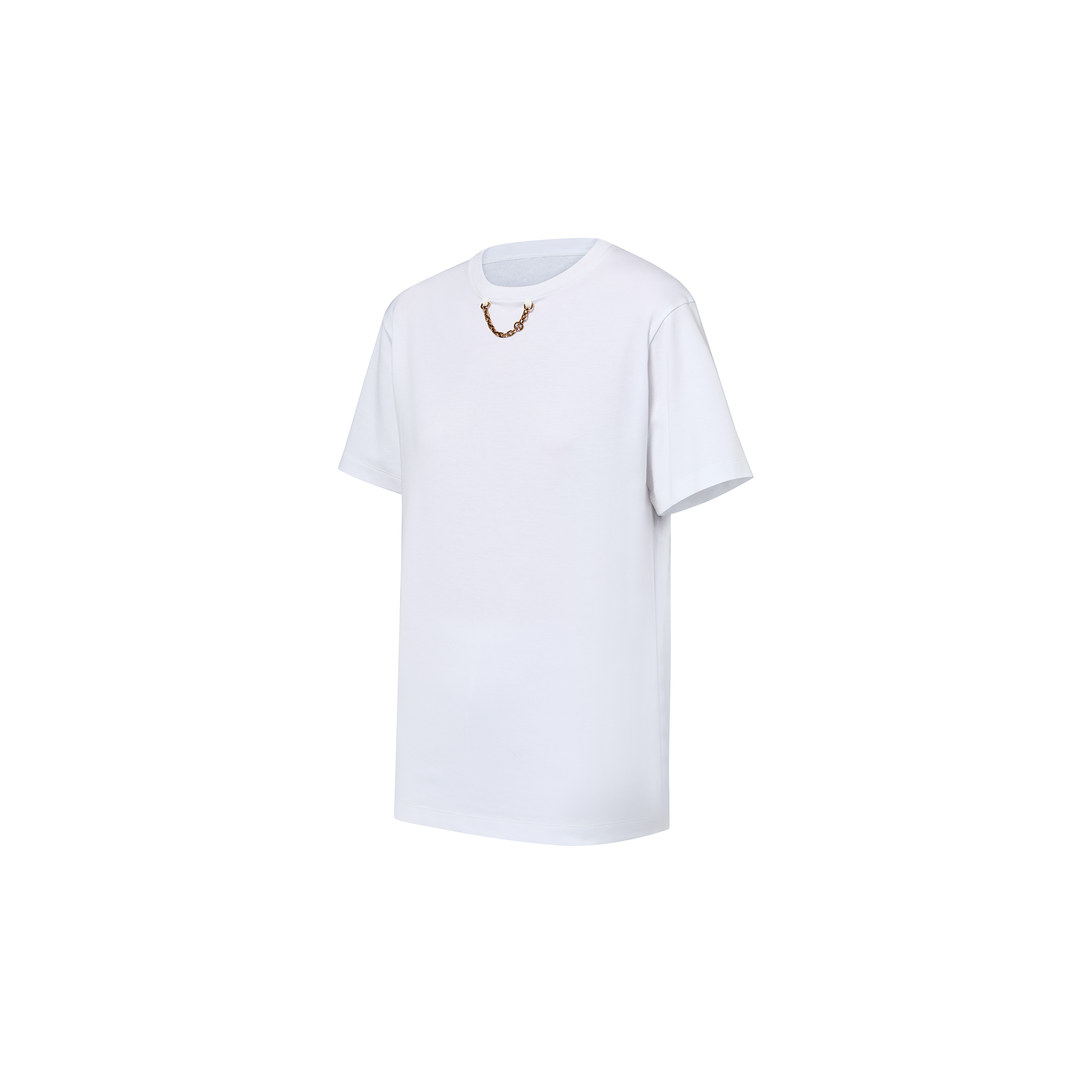 Women - Chain Detail T-Shirt  Women Ready-to-Wear Tops | LOUIS VUITTON (Product zoom)