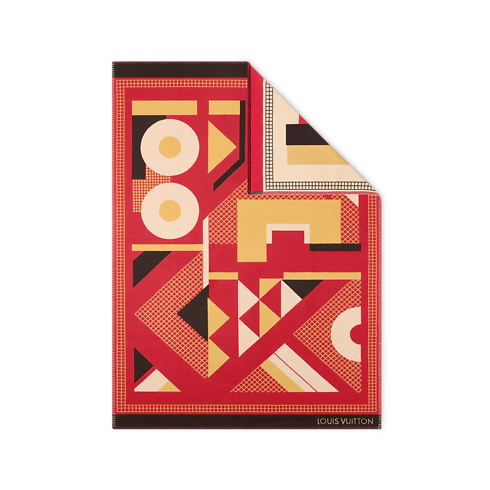 Trunks, Travel and Home - Charleston Throw Blanket Trunks, Travel and Home Home and Art of Dining Home Textiles | LOUIS VUITTON (Product zoom)