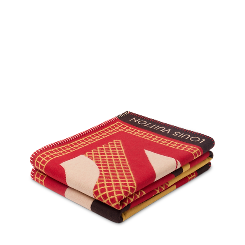 Trunks, Travel and Home - Charleston Throw Blanket Trunks, Travel and Home Home and Art of Dining Home Textiles | LOUIS VUITTON (Product zoom)