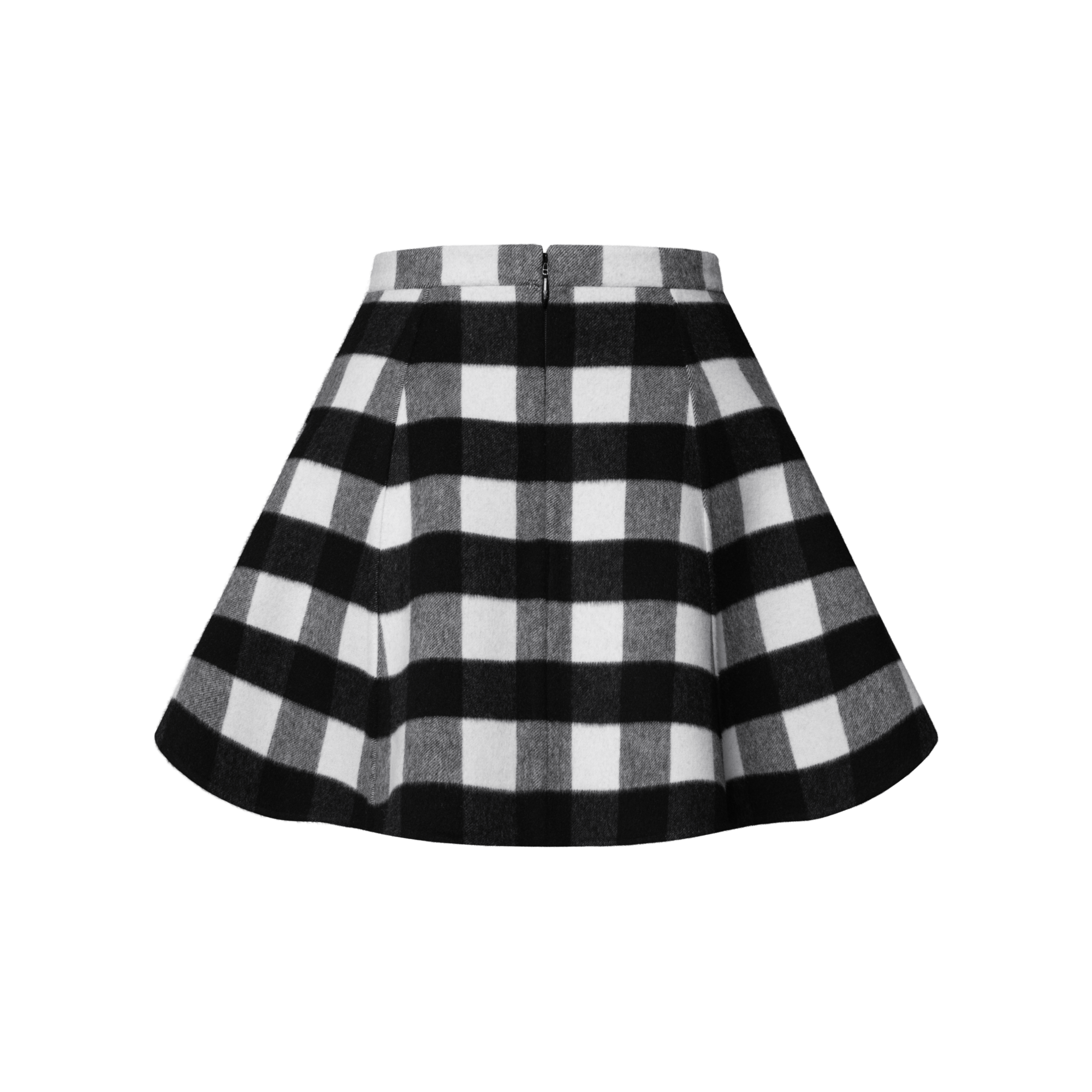 Women - Check Flared Skirt  Women Ready-to-Wear Skirts and Shorts | LOUIS VUITTON (Product zoom)