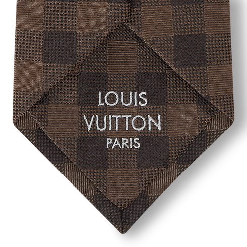 Men - Check Tie S00 Men Accessories Ties | LOUIS VUITTON (Product zoom)