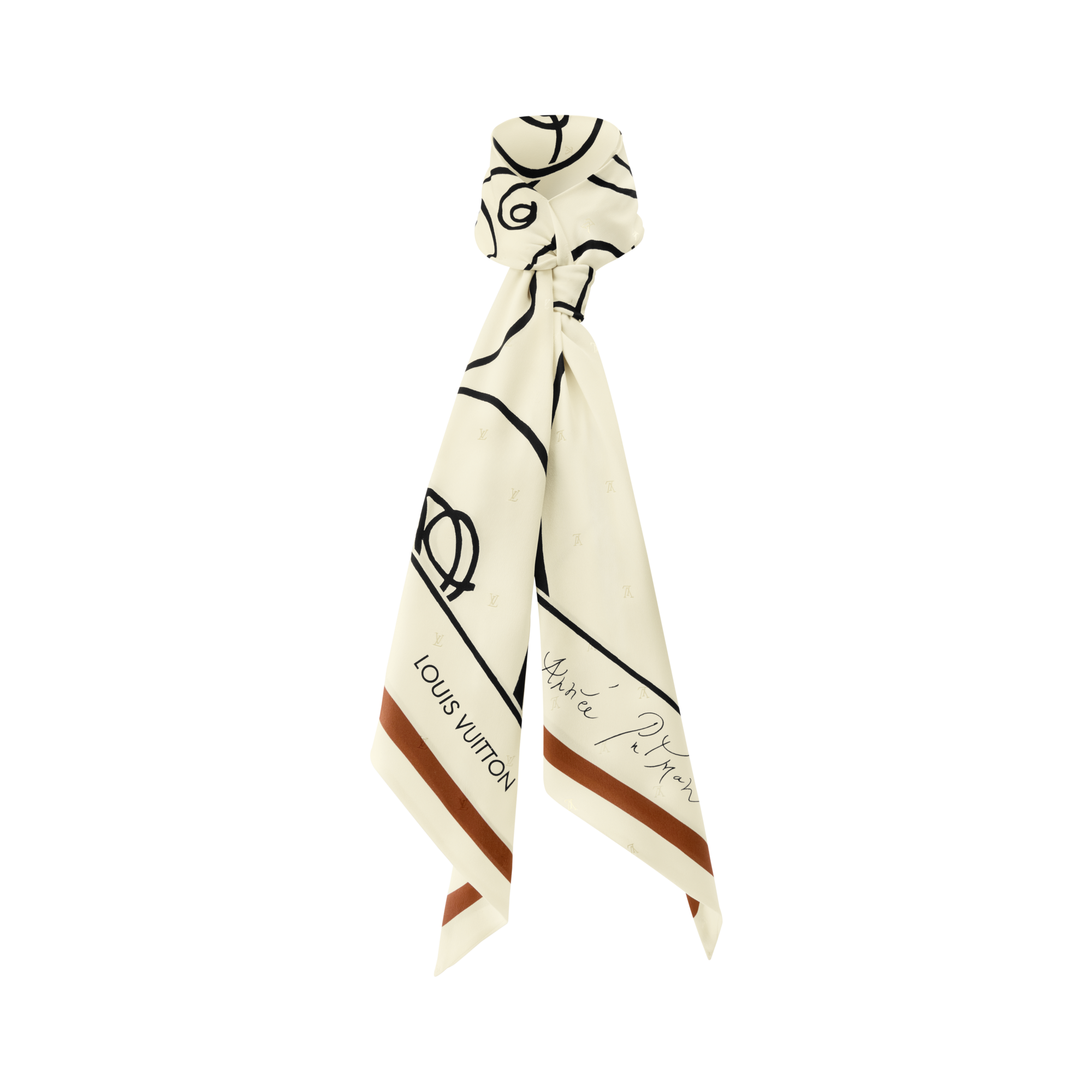 Women - Chemin Faisant By Andrée Putman Lavalliere S00 Women Accessories Silk Squares and Bandeaux | LOUIS VUITTON (Product zoom)