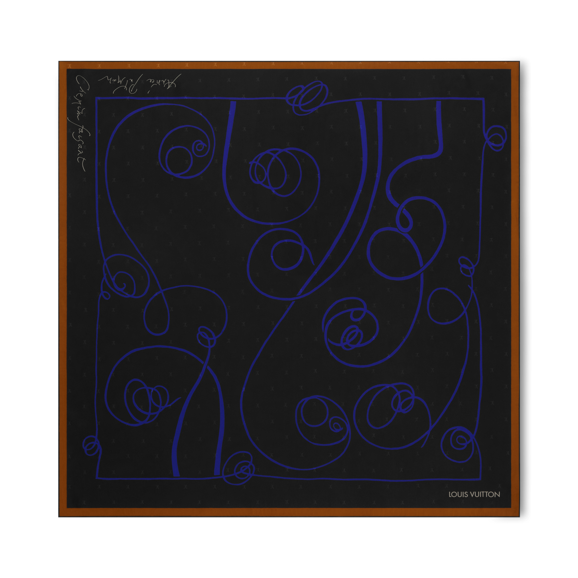 Women - Chemin Faisant By Andrée Putman Square 90 S00 Women Accessories Silk Squares and Bandeaux | LOUIS VUITTON (Product zoom)