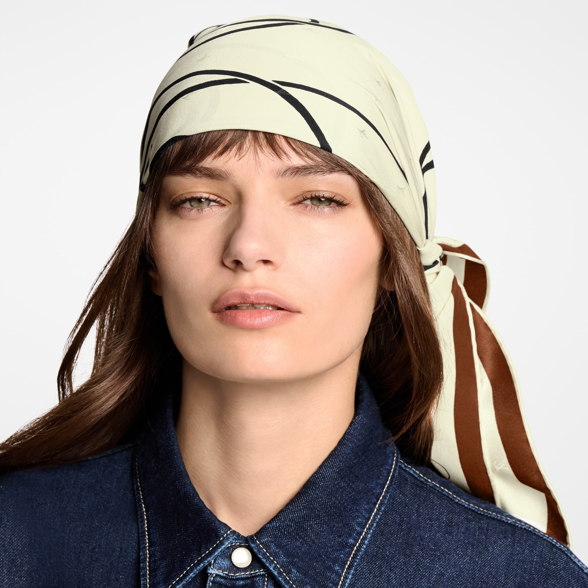 Women - Chemin Faisant By Andrée Putman Square 90 S00 Women Accessories Silk Squares and Bandeaux | LOUIS VUITTON (Product zoom)