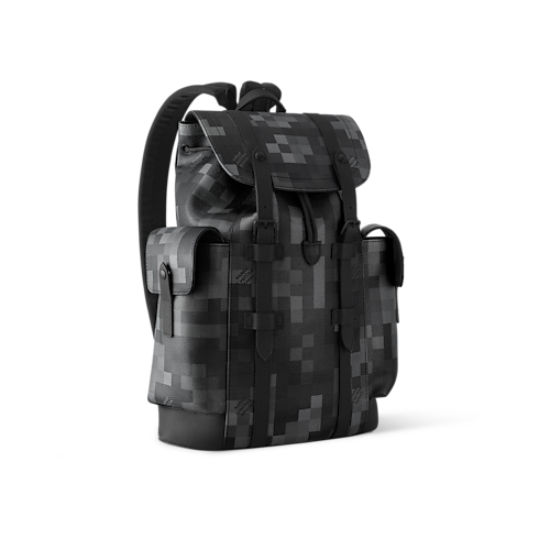 Bags and Small Leather Goods - Christopher MM Backpack Damoflage Bags and Small Leather Goods Men's Bags LV Icons | LOUIS VUITTON (Product zoom)