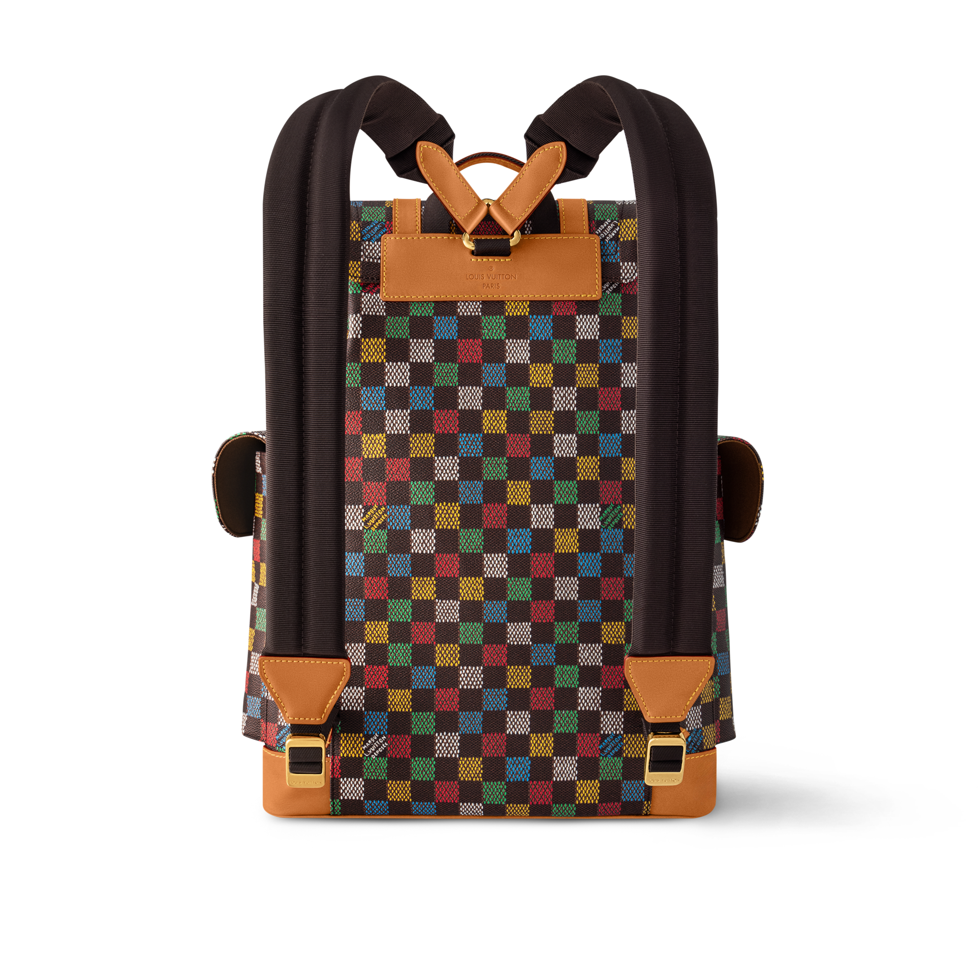 Bags and Small Leather Goods - Christopher MM Backpack Damier Ebene Canvas Bags and Small Leather Goods Men
