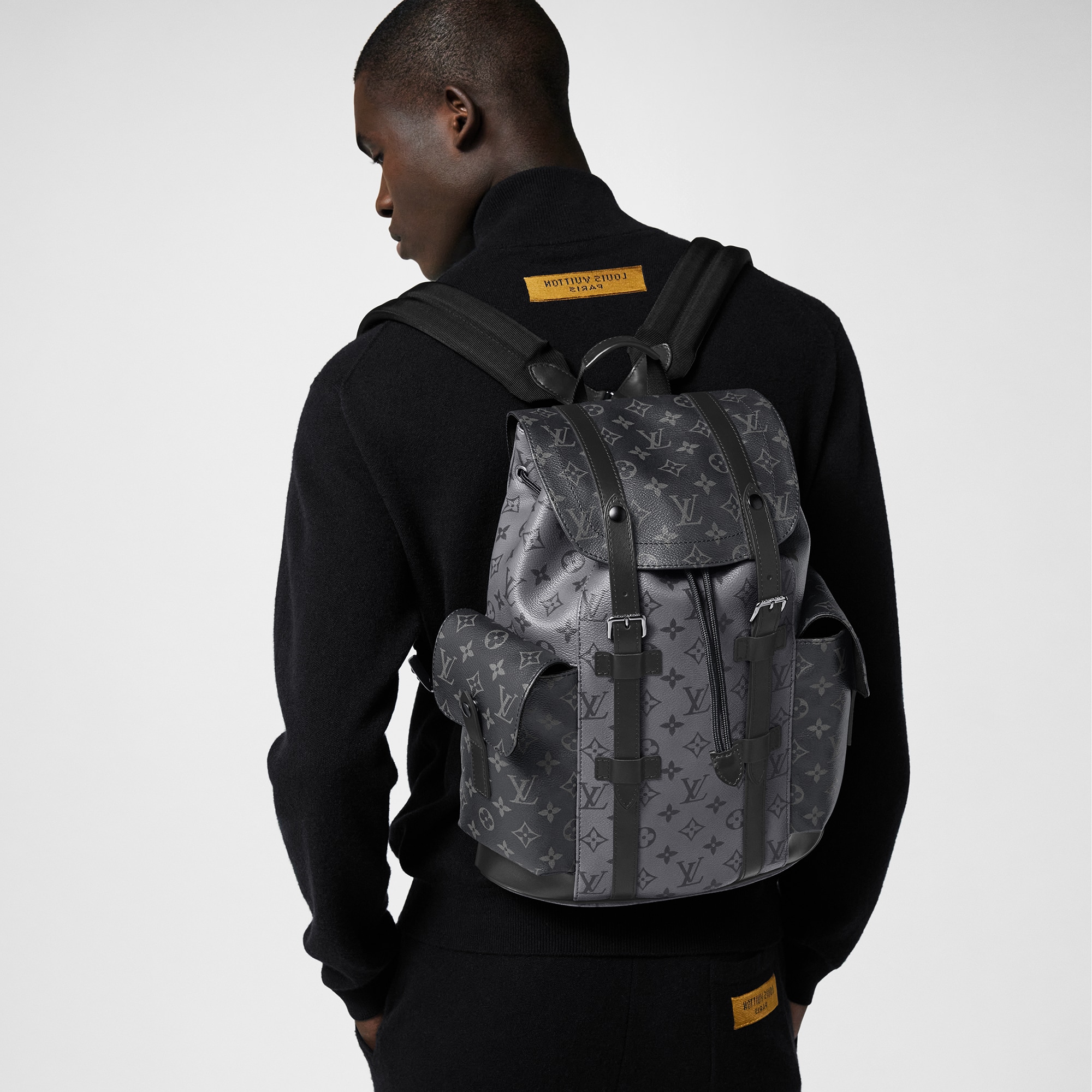 Men - Christopher PM Backpack Monogram Eclipse Men Bags All Collections | LOUIS VUITTON (Product zoom)