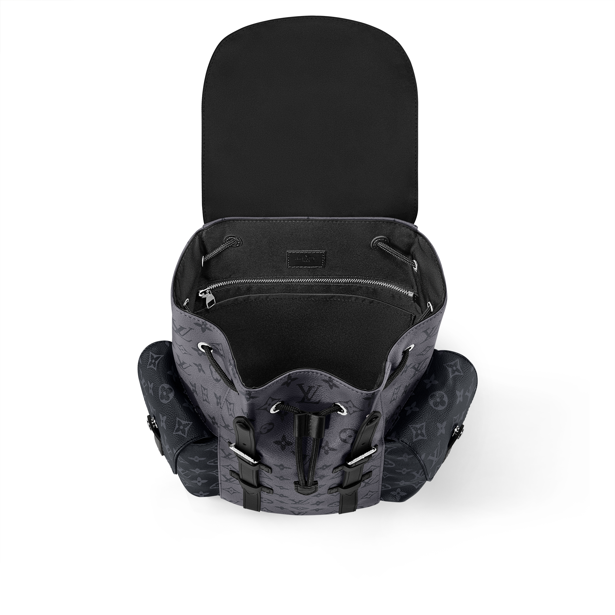 Men - Christopher PM Backpack Monogram Eclipse Men Bags All Collections | LOUIS VUITTON (Product zoom)