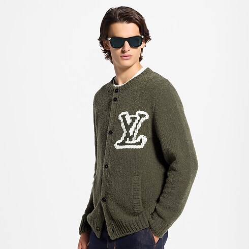 Chunky Wool Blend Cardigan cropped view