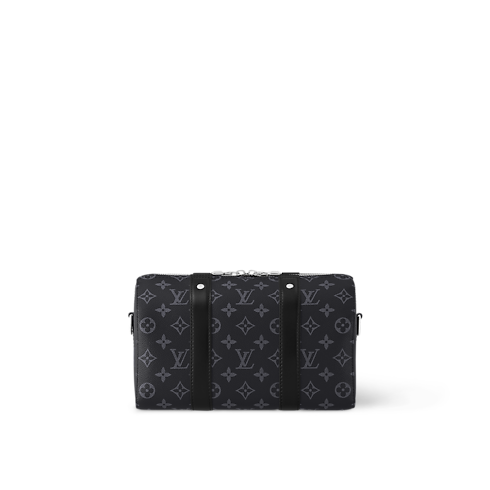 New - City Keepall Bag Monogram Eclipse New Holiday Men’s Selection | LOUIS VUITTON (Product zoom)
