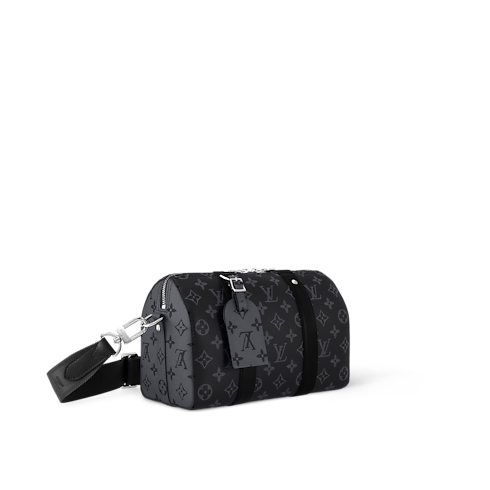 New - City Keepall Bag Monogram Eclipse New Holiday Men’s Selection | LOUIS VUITTON (Product zoom)