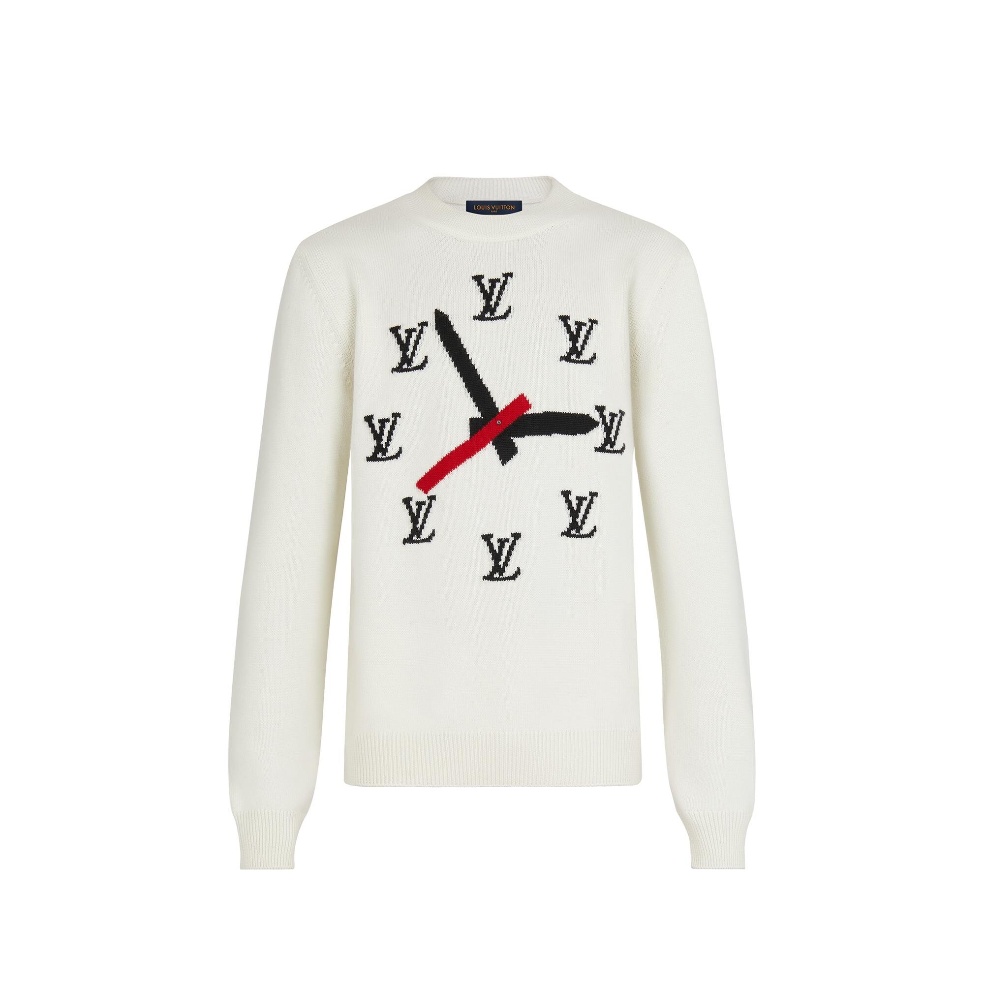 white lv jumper