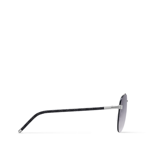 Men - Clockwise Canvas Sunglasses S00 Men Accessories Sunglasses | LOUIS VUITTON (Product zoom)