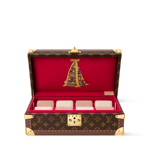 Trunks, Travel and Home - Coffret 8 Montres Watch Case Monogram Canvas Trunks, Travel and Home Trunks and Boxes Boxes | LOUIS VUITTON (Product zoom)
