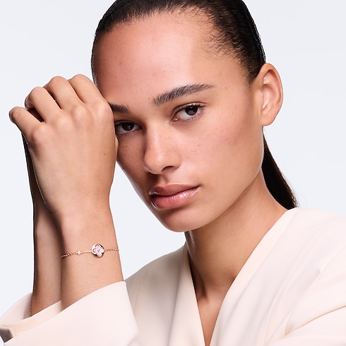Jewellery - Color Blossom BB Sun Bracelet, Pink Gold, Pink Mother-Of-Pearl and Diamond Jewellery Categories Bracelets | LOUIS VUITTON (Product zoom)