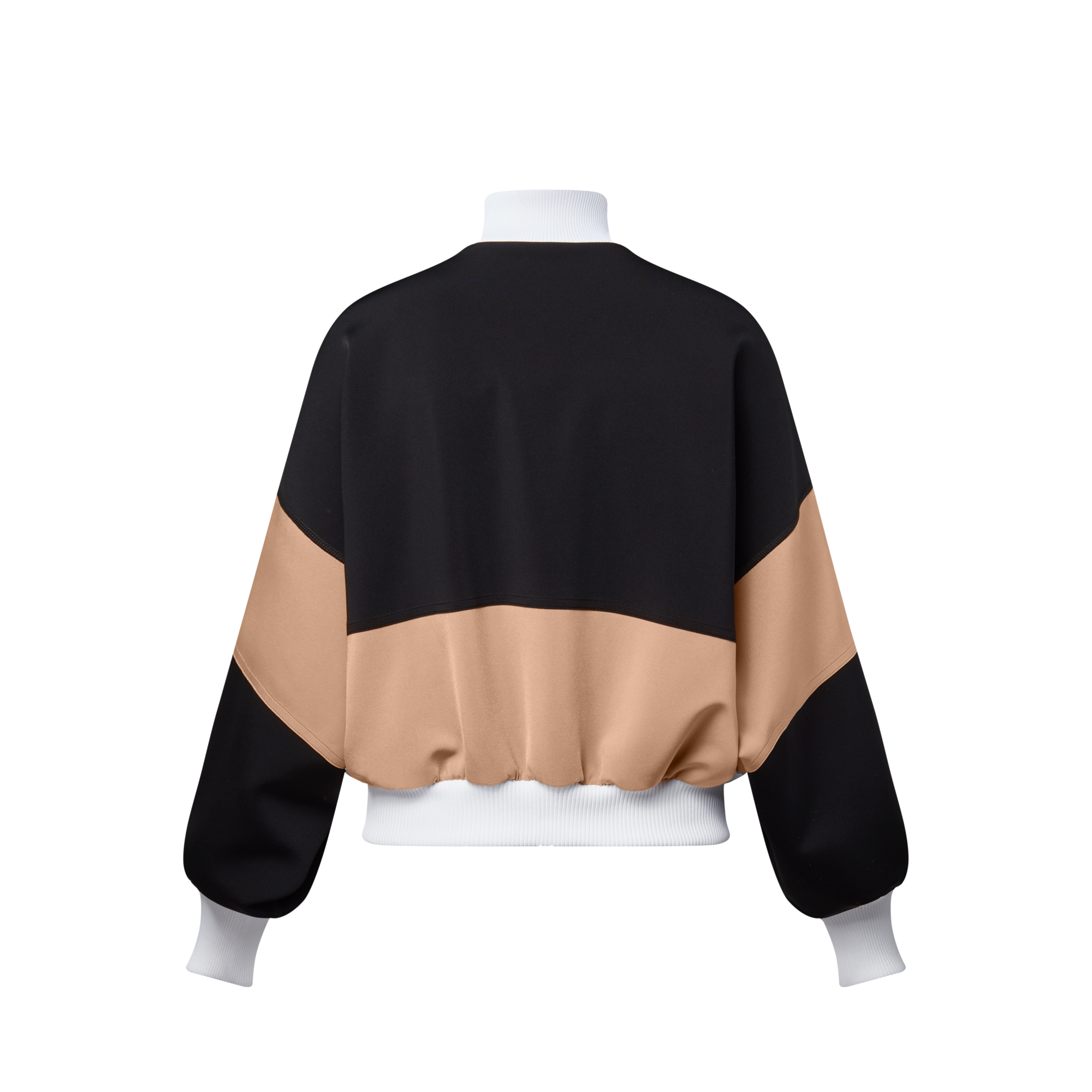 Women - Colour-Blocked Bomber Jacket  Women Ready-to-Wear Coats and Jackets | LOUIS VUITTON (Product zoom)