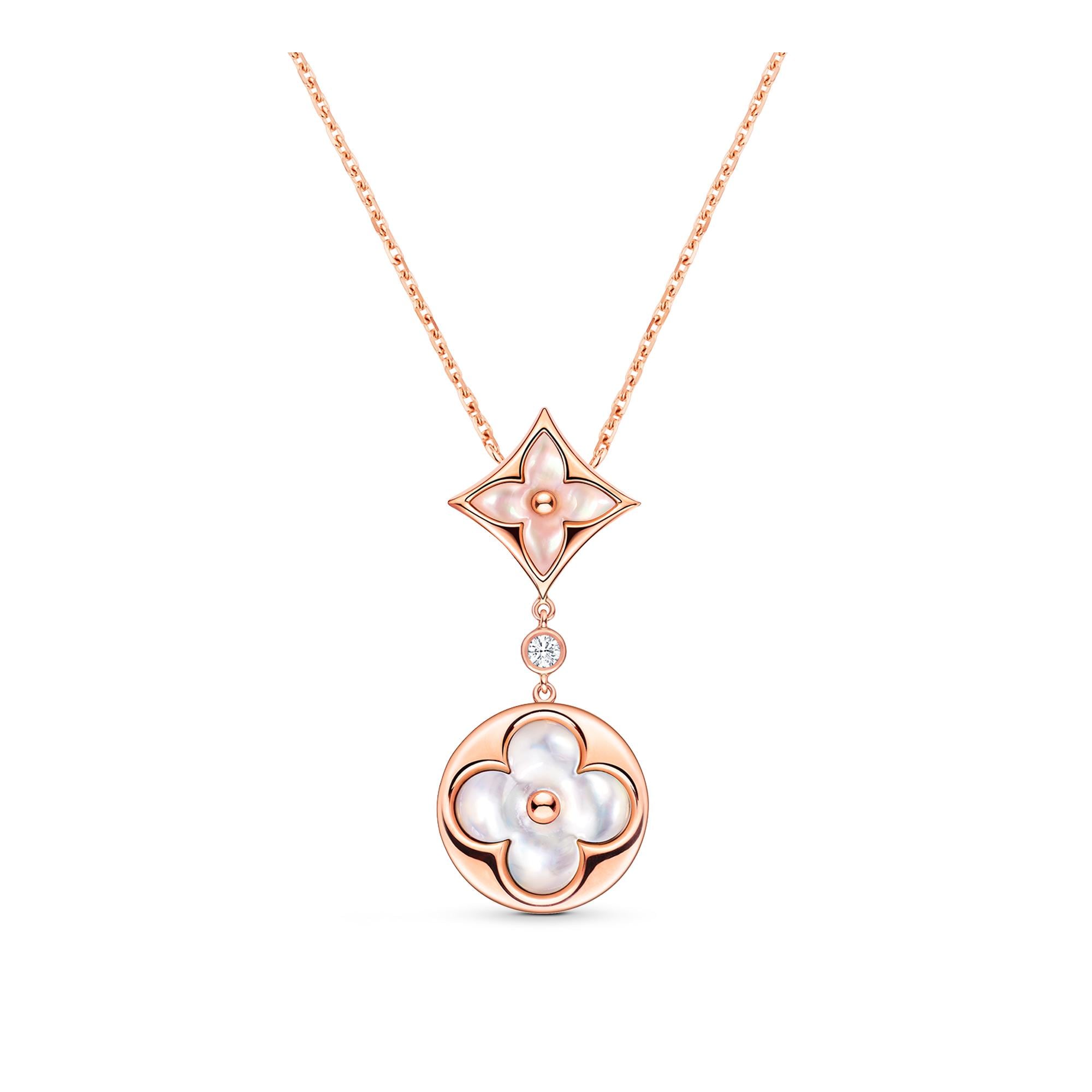 louis vuitton pearl necklace