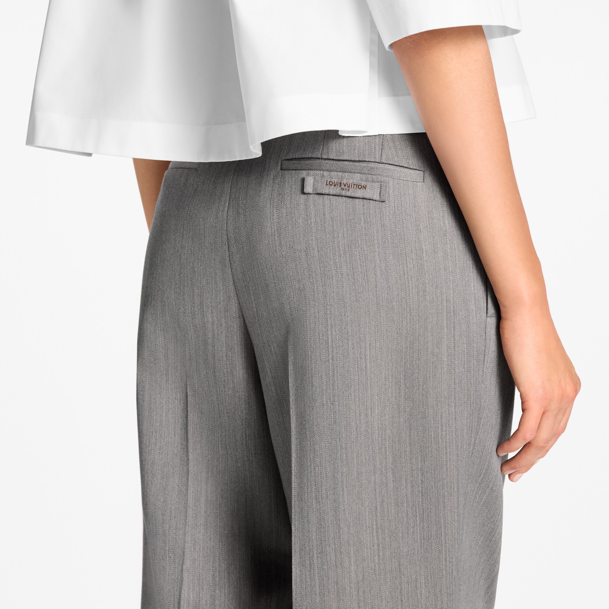 Women - Colourblock Tailored Trousers  Women Ready-to-Wear Trousers | LOUIS VUITTON (Product zoom)