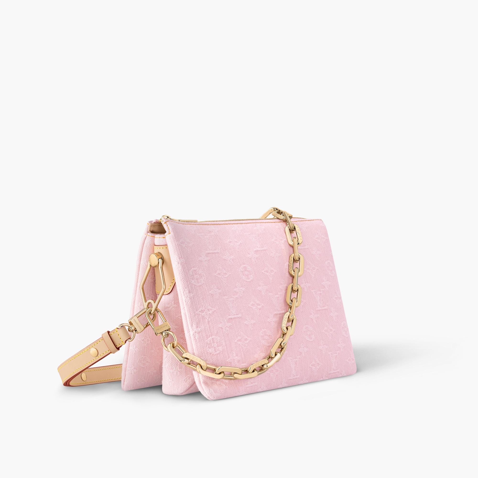 Louis Vuitton Crossbody Bag Pink Strap Coussin Louis Vuitton