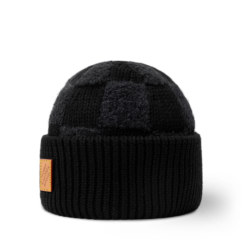 Men - Damier Cloud Beanie S00 Men Accessories Hats, Beanies and Gloves | LOUIS VUITTON (Product zoom)