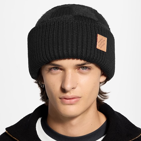 Men - Damier Cloud Beanie S00 Men Accessories Hats, Beanies and Gloves | LOUIS VUITTON (Product zoom)