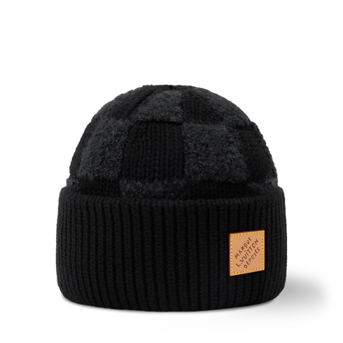 Men - Damier Cloud Beanie S00 Men Accessories Hats, Beanies and Gloves | LOUIS VUITTON (Product zoom)
