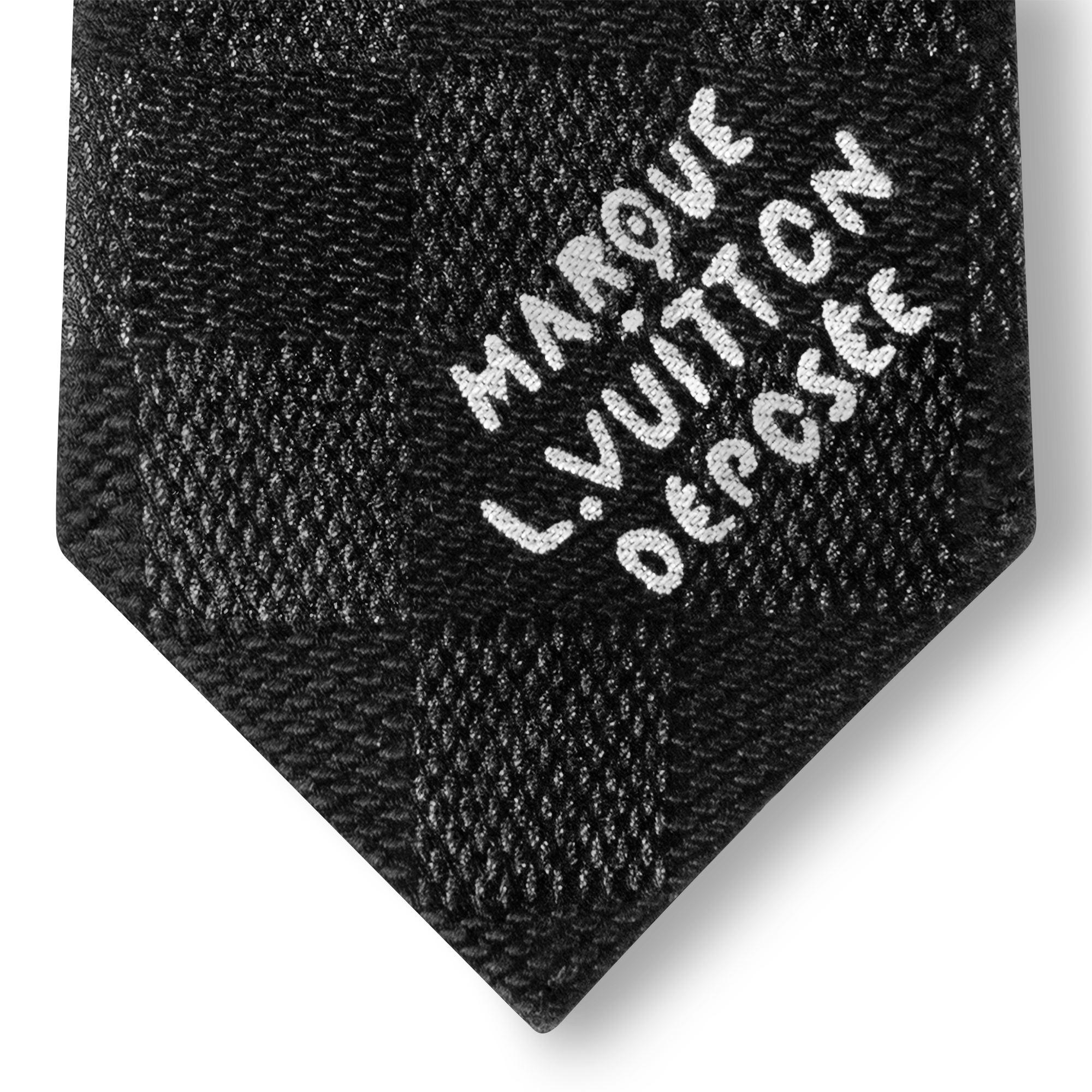 Men - Damier Evening Tie S00 Men Accessories Ties and Pocket Squares | LOUIS VUITTON (Product zoom)