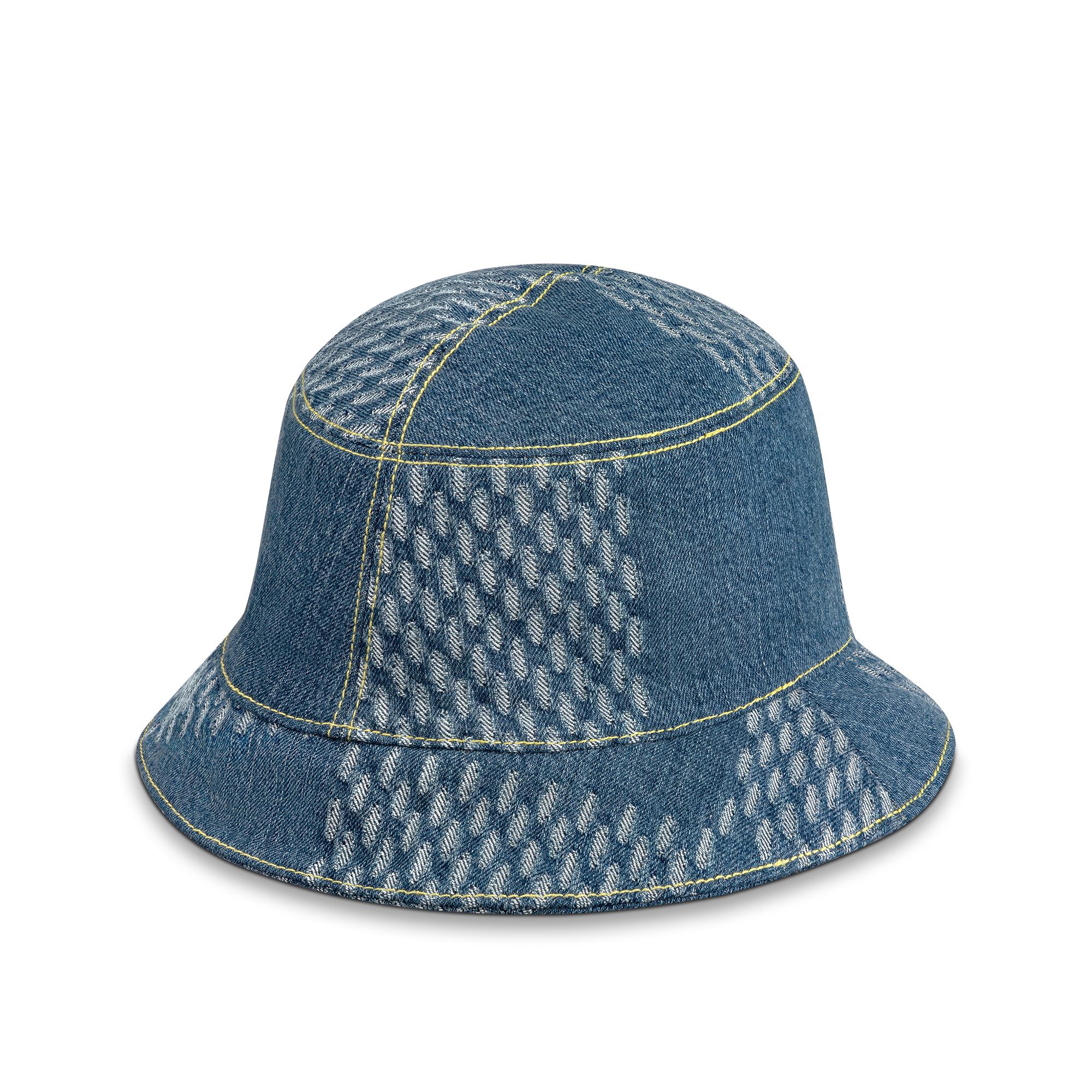 Damier Geant Wave Monogram Sun Hat 
