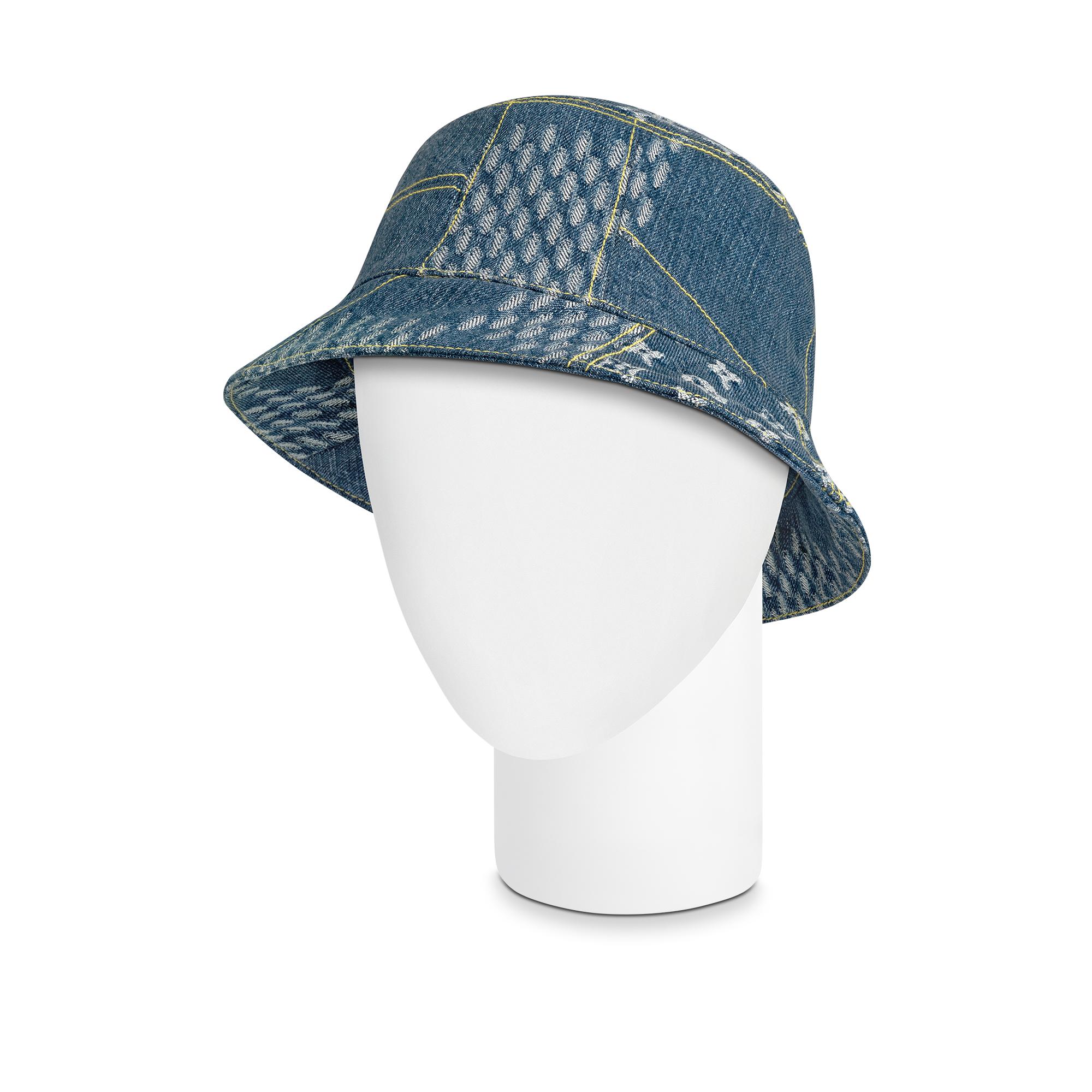 Damier Geant Wave Monogram Sun Hat 