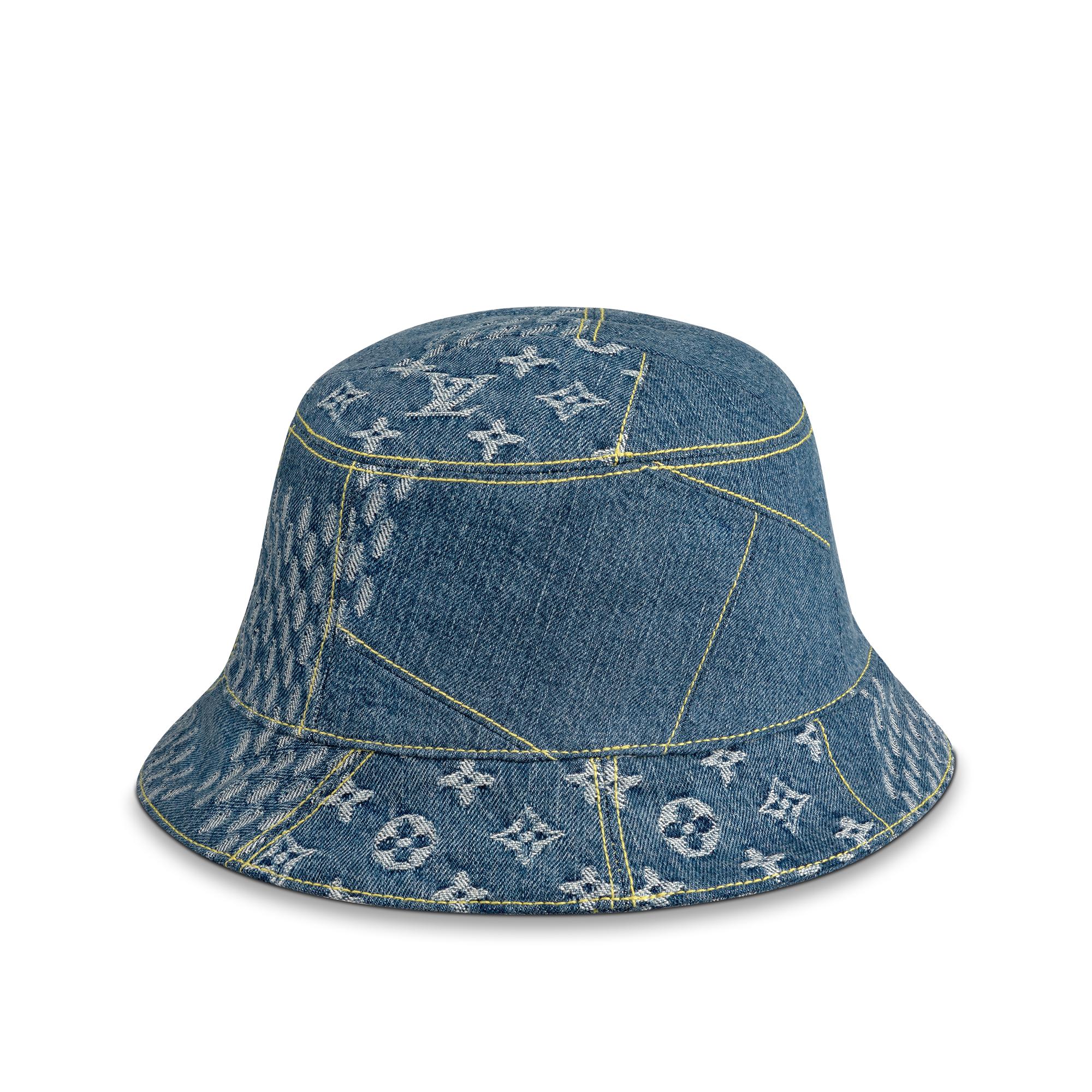 Damier Geant Wave Monogram Sun Hat 