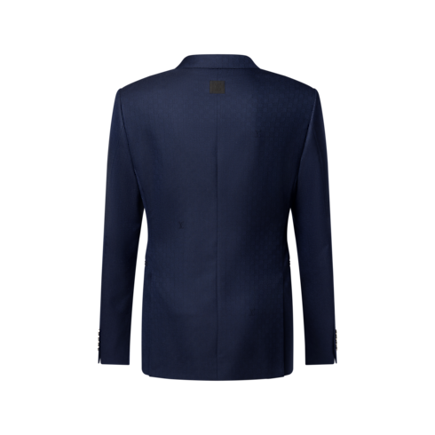 Men - Damier Single-Breasted Pont Neuf Jacket Men Ready-to-Wear Blazers and Jackets | LOUIS VUITTON (Product zoom)