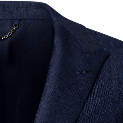 Men - Damier Single-Breasted Pont Neuf Jacket Men Ready-to-Wear Blazers and Jackets | LOUIS VUITTON (Product zoom)