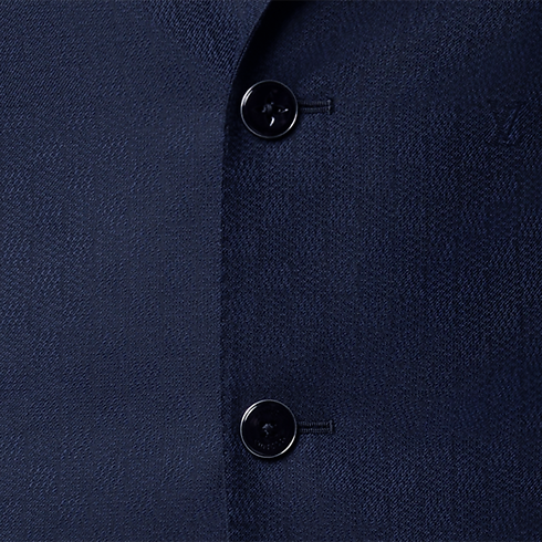 Men - Damier Single-Breasted Pont Neuf Jacket Men Ready-to-Wear Blazers and Jackets | LOUIS VUITTON (Product zoom)