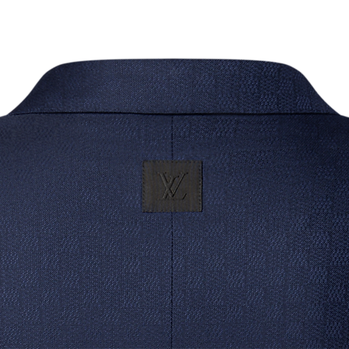 Men - Damier Single-Breasted Pont Neuf Jacket Men Ready-to-Wear Blazers and Jackets | LOUIS VUITTON (Product zoom)