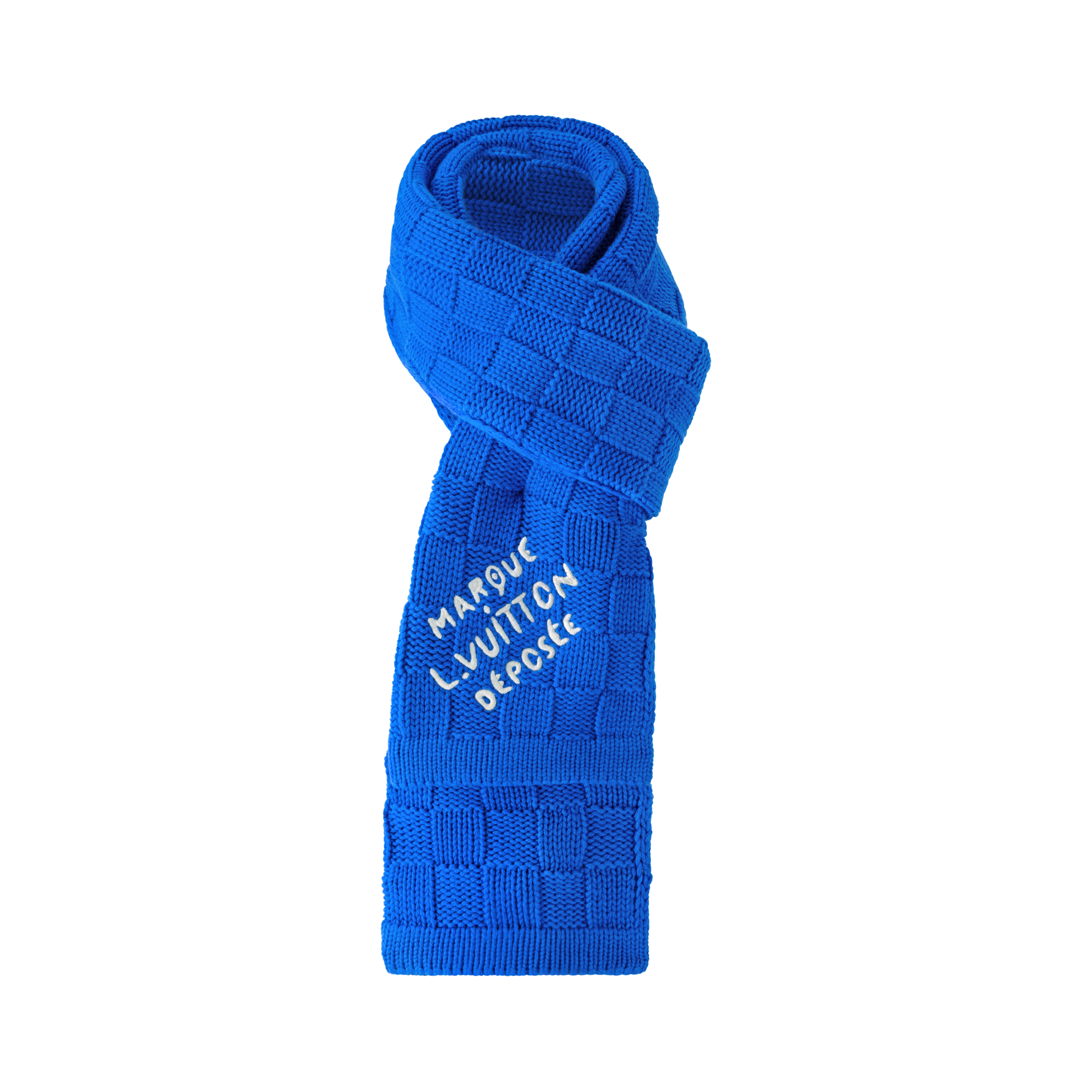 Men - Damier Snug Scarf S00 Men Accessories Scarves | LOUIS VUITTON (Product zoom)