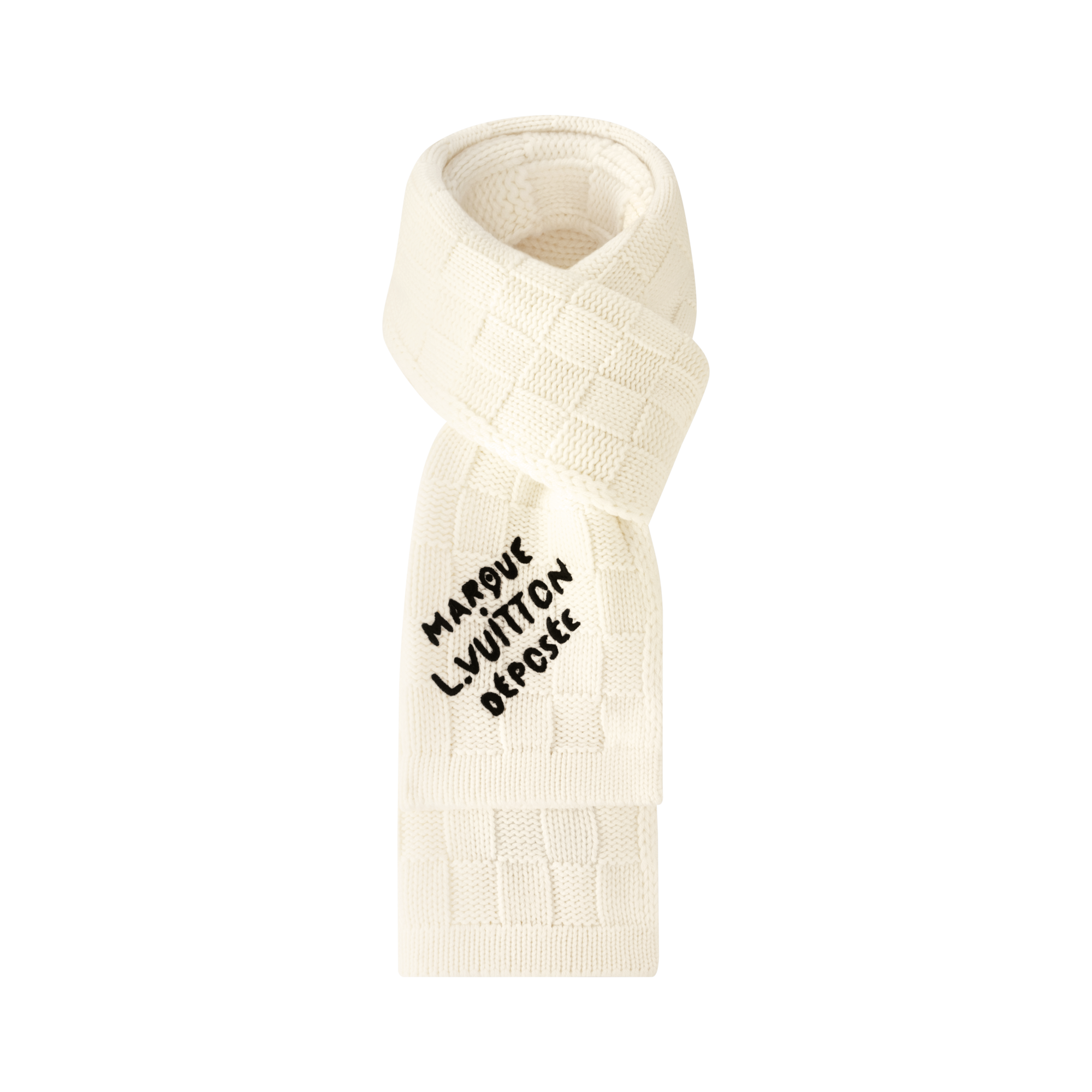 Men - Damier Snug Scarf S00 Men Accessories Scarves | LOUIS VUITTON (Product zoom)