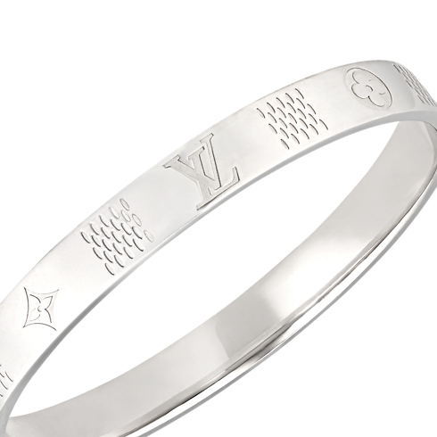 Men - Damier Staples Bangle S00 Men Fashion Jewellery Bracelets | LOUIS VUITTON (Product zoom)