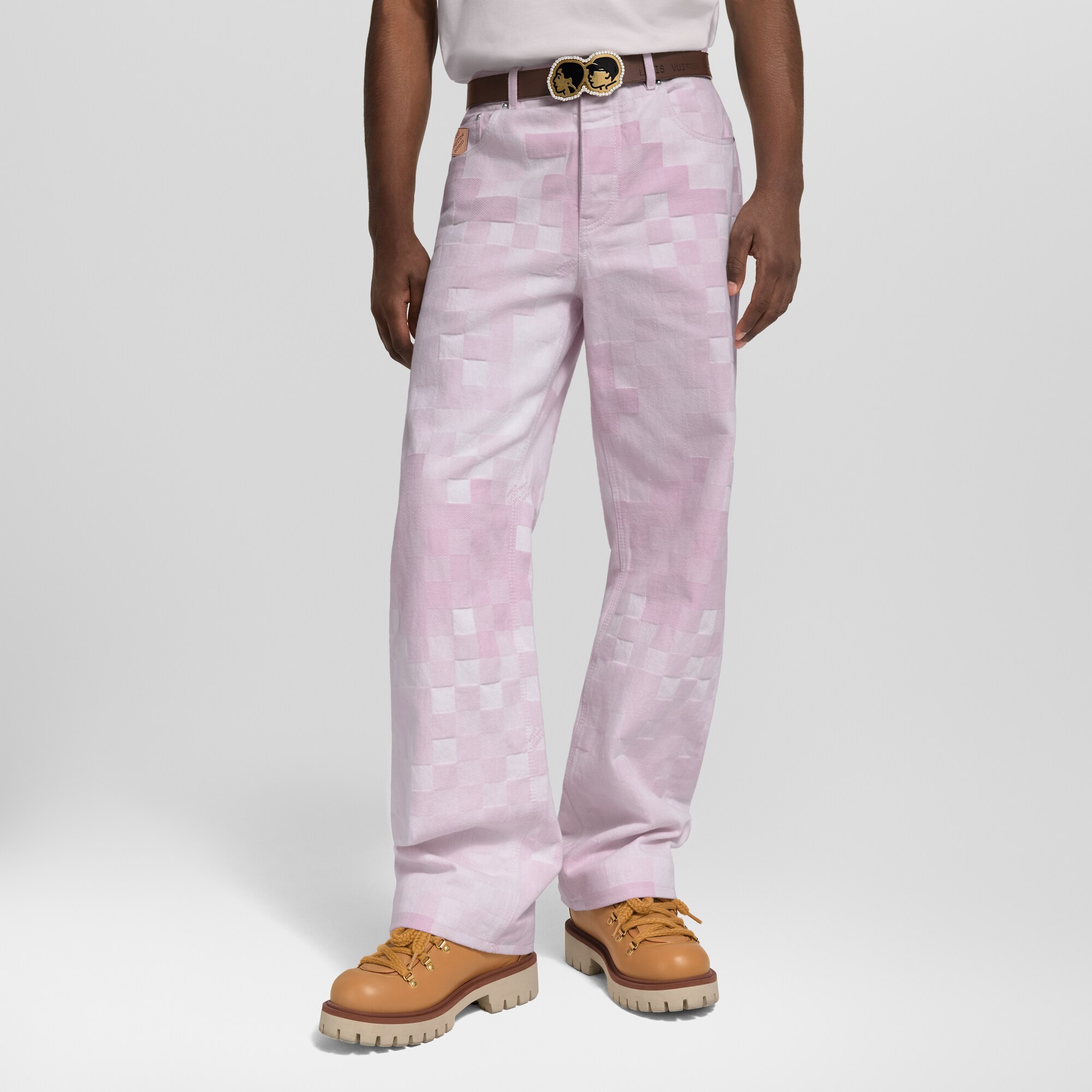 Men - Damoflage Denim Skate Trousers  Men Ready-to-Wear Denim Collection | LOUIS VUITTON (Product zoom)