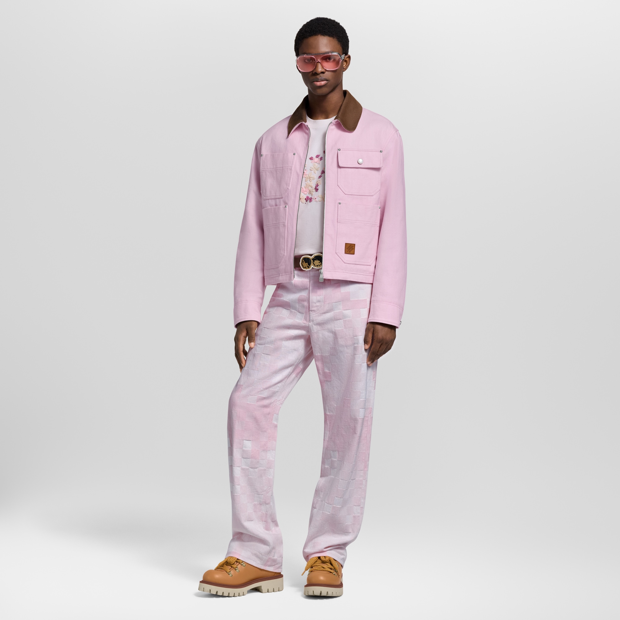 Men - Damoflage Denim Skate Trousers  Men Ready-to-Wear Denim Collection | LOUIS VUITTON (Product zoom)