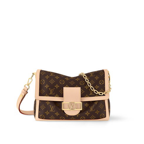 Women - Dauphine Soft GM Bag Monogram Canvas Women Handbags All Collections | LOUIS VUITTON (Product zoom)